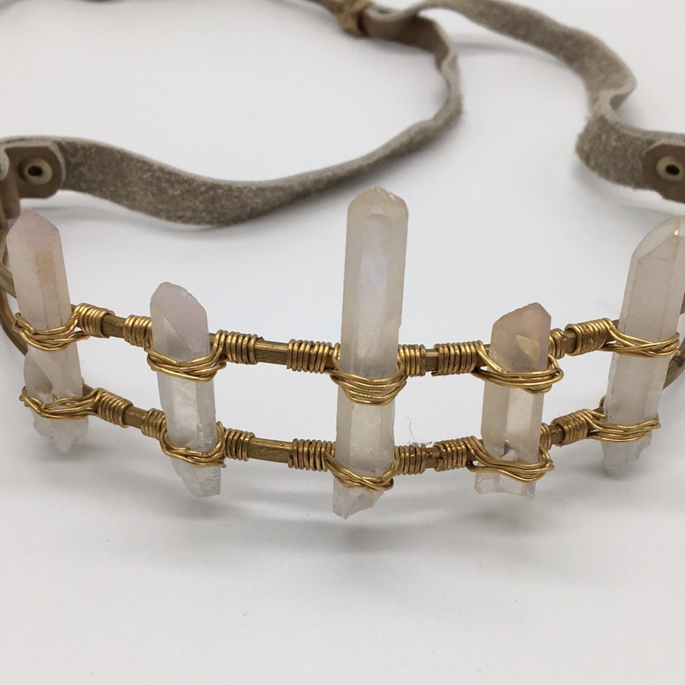Free People Lena Bernard Quartz Choker - Picture 5 of 5